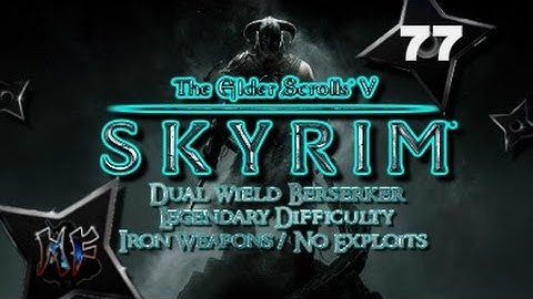 Skyrim | "Moondial" | Legendary Difficulty PS3 Gameplay. Playthrough Part 77