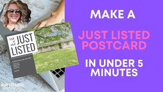 Keller Williams | Just Listed | Post Card | Command | Designs | Direct Mail
