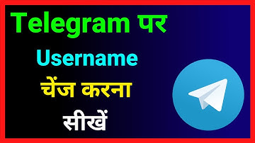 How To Change Username In Telegram ~ Telegram Par Username Kaise Change Kare