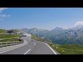 4k grossglockner high alpine road  winklern to ferleiten austria