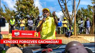 Finally Dp Kindiki Forgives Gachagua Listen To What He Said Today In Thika