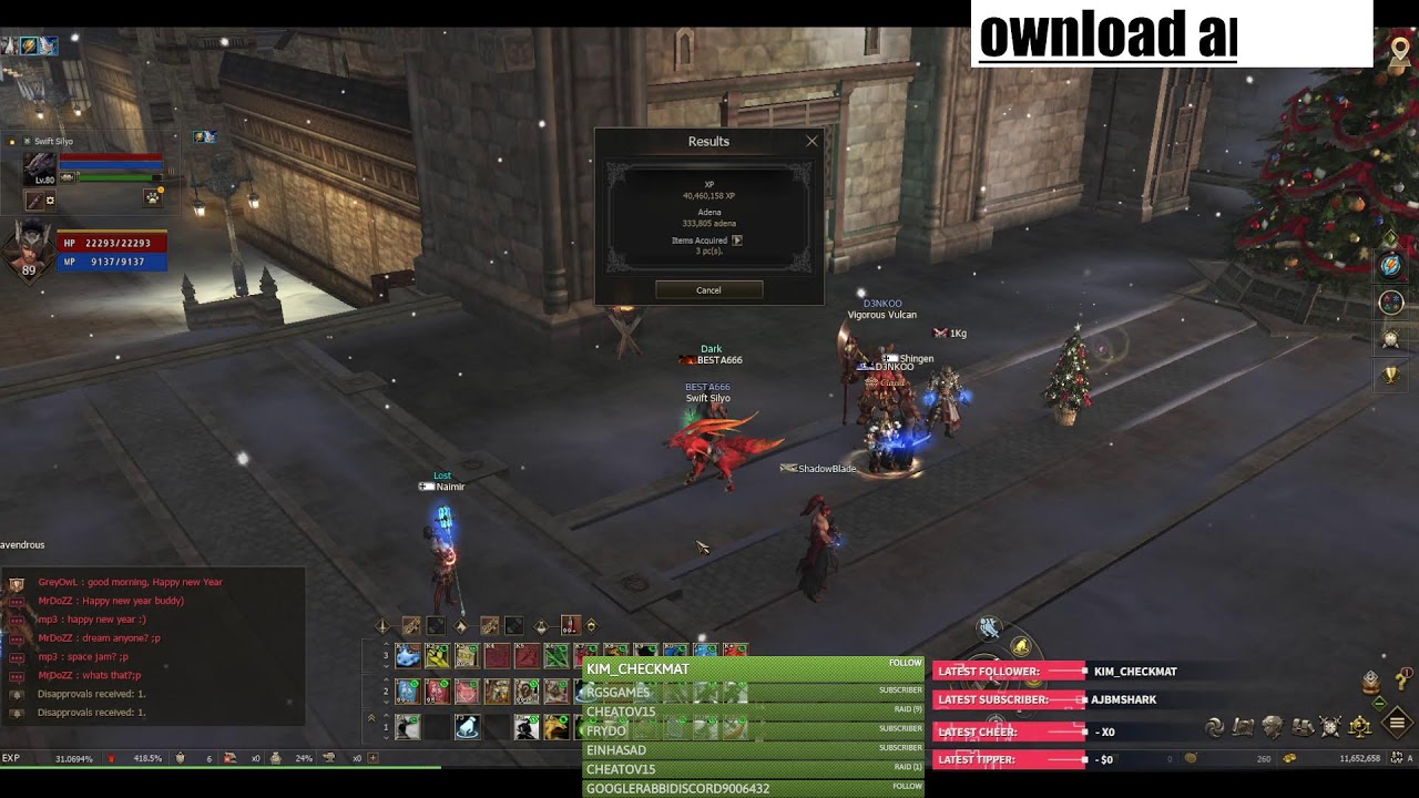 Lineage2 Server Oficial Europa 4Game use my Refferrall