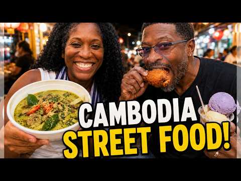 We Ate EVERYTHING in Cambodia! Phnom Penh Street Food Tour 🇰🇭
