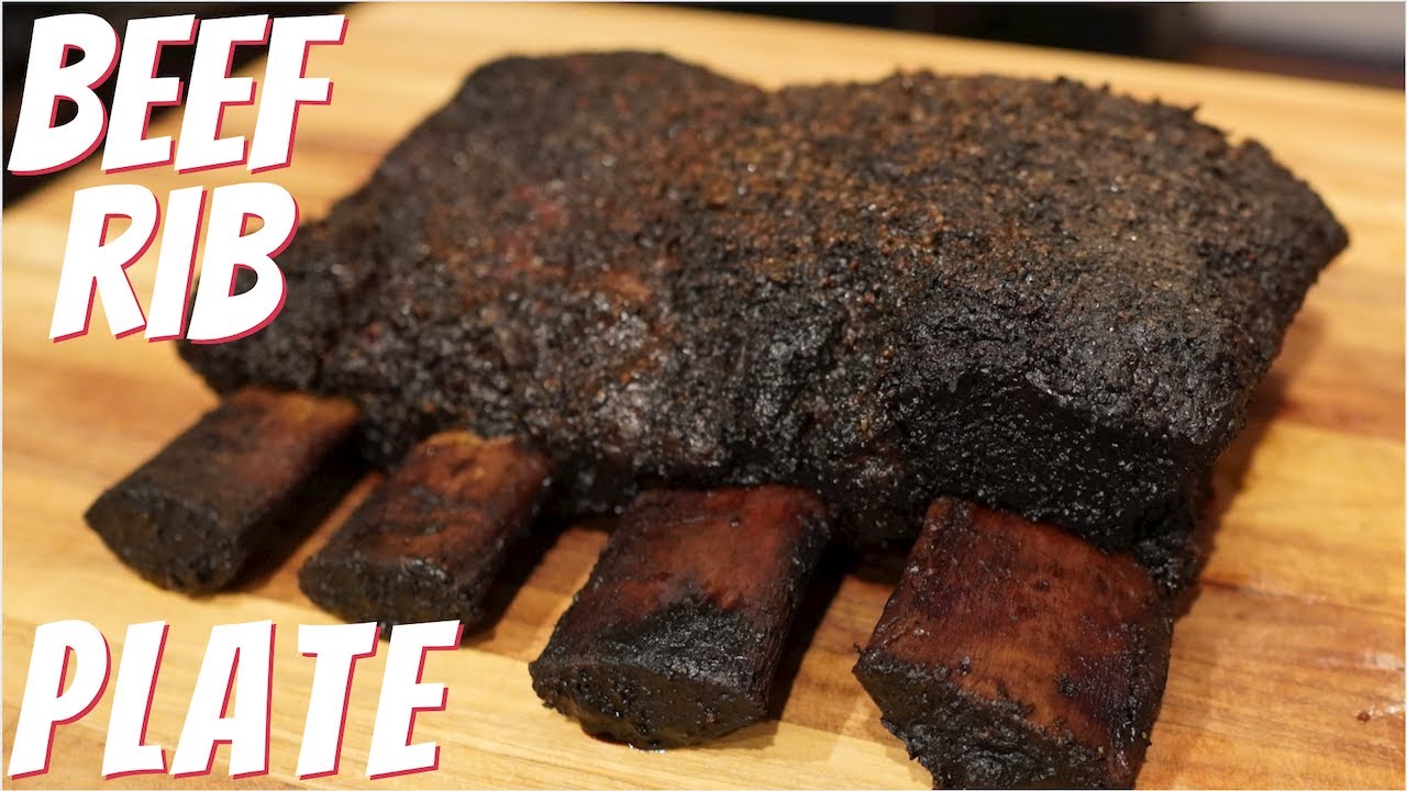 Texas Style Smoked Beef Ribs Plate on the Workhorse Pits 1975