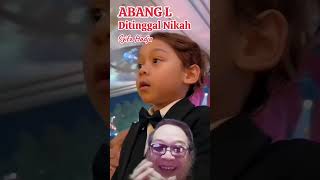 Brother L Is Sad To Be Left By Syifa Hadjus Wedding update kabarlestikejora artist