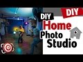 Home Photography Studio Setup - Tips for building a DIY Home Portrait Studio on a budget