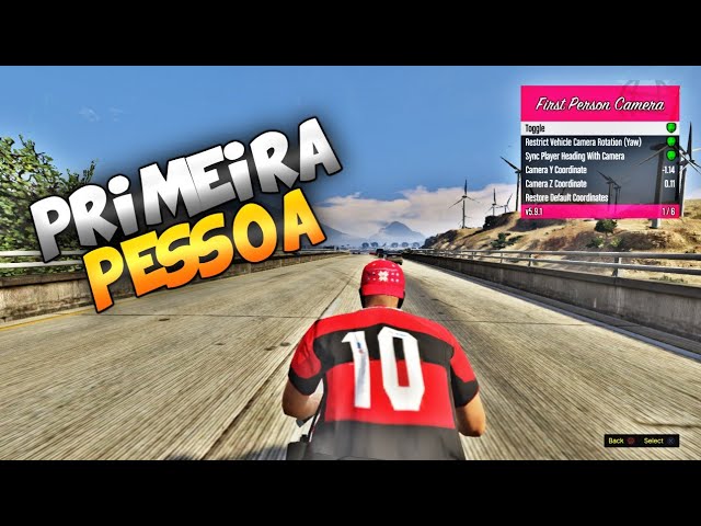 GTA V – PRIMEIRA PESSOA NO PS3!!! 