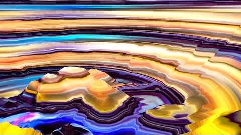 Neon Canyon - C4D Project