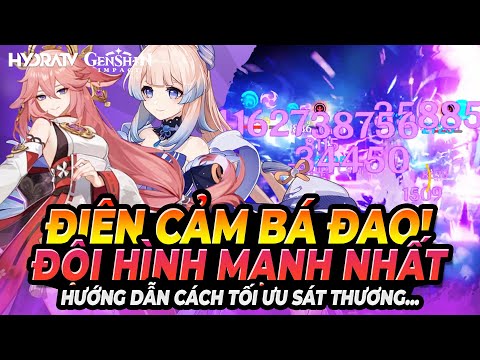 Hydra Rotation SỈR: Quá Ghê Gớm! Genshin Impact ĐỘI HÌNH ĐIỆN CẢM MẠNH NHẤT: KOKOMI + YAE MIKO!