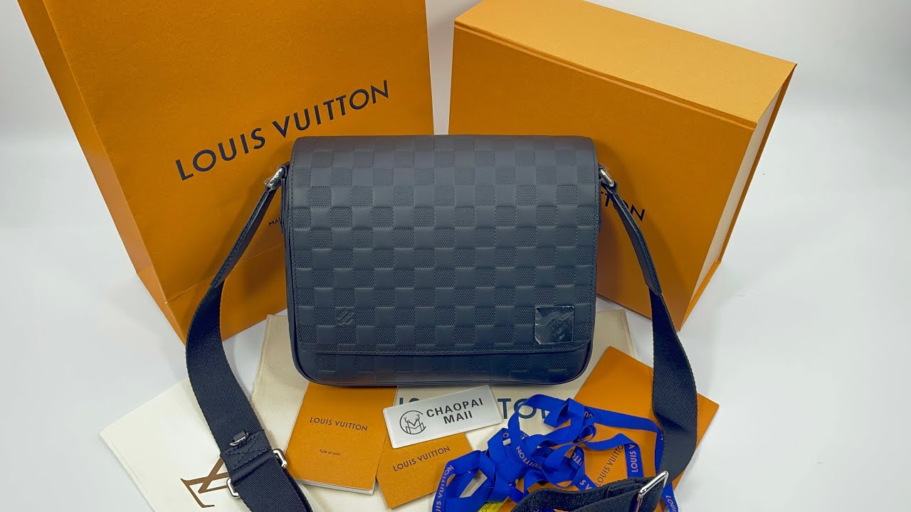 Louis Vuitton Damier Graphite District PM Men's Shoulder Bag