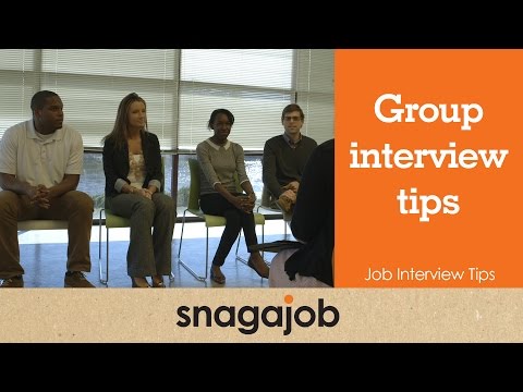 Job Interview Tips (Part 4): Group Interview Tips
