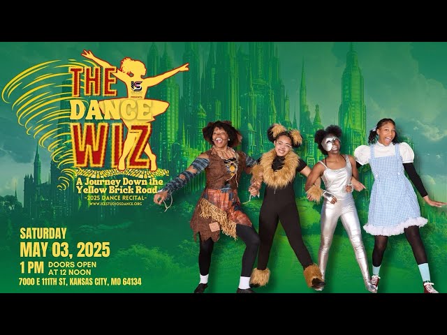 ICE Studios is proud to present our annual dance recital, The Dance Wiz: A Journey Down the Yellow Brick Road! 🌟 This e