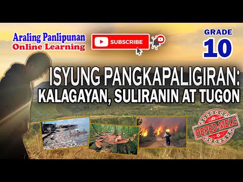 ISYUNG PANGKAPALIGIRAN: Kalagayan, Suliranin, at Tugon