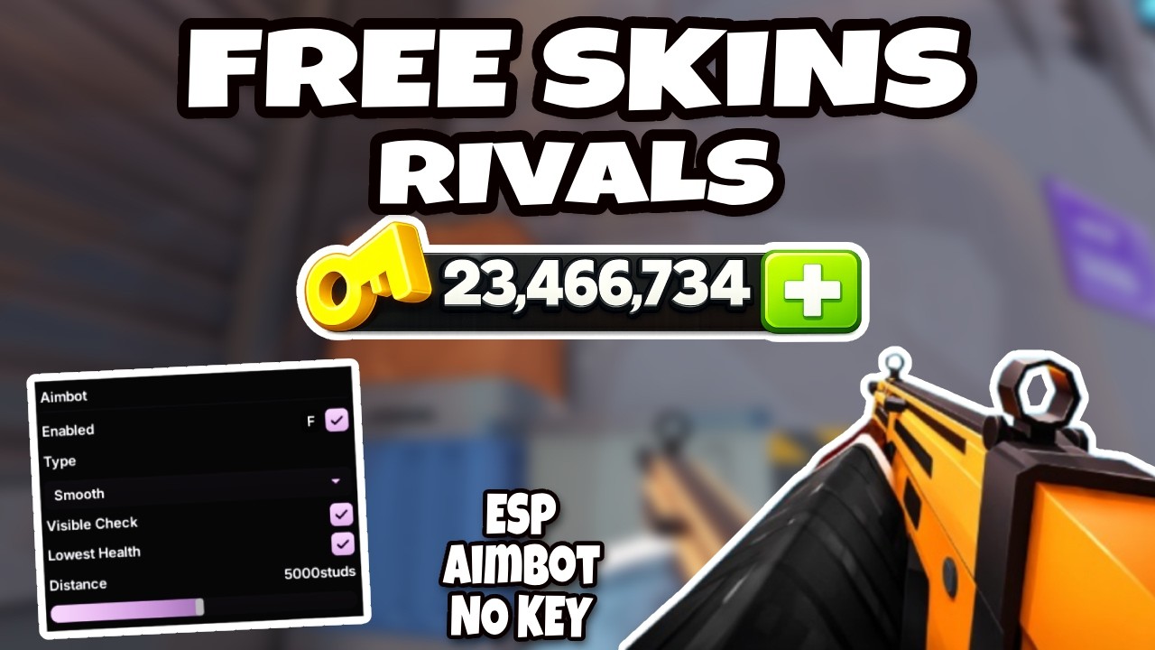 *НОВЫЙ* скрипт для Rivals (PASTEBIN 2026) (Аимбот, Разблокировка всего, Защита от бана)