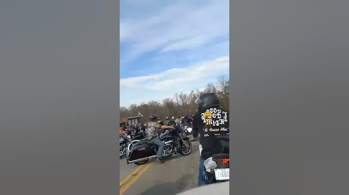 Christmas toy run for the local handicap School