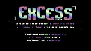 The New Dimension - Intro #2 for Excess | C64 Crack Intro