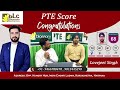 Lovejeet Singh got 81 in Speaking | Overall 68 in PTE | First Attempt | Blossom Learning Centre
