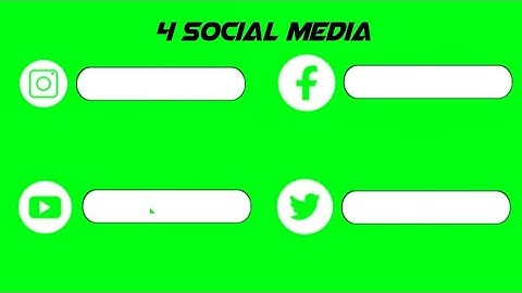 Green screen lowertird animation effect. youtube,instagram,facebook,twitter | no copyright free 2022