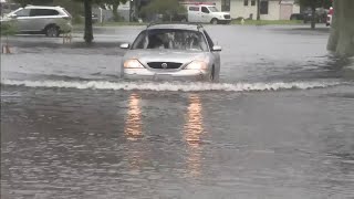 Areas of Fort Lauderdale flooded from Tropical Storm Eta