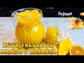 Agua Fresca de Naranja y Mango 🍊🥭