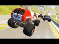 HIGH SPEED CAR CRASHES &amp; JUMPS #2 (BeamNG Drive)