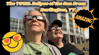 We Watched The Eclipse From The Hospital in Burlington, VT