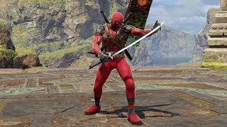 SoulCalibur 6 Character Creation Tutorial: Deadpool