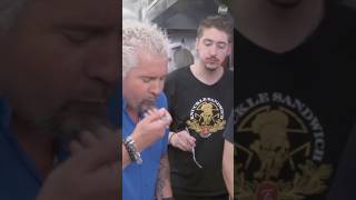 Guy Fieri gets a lesson in Salvadorian food (As Seen on #DDD)