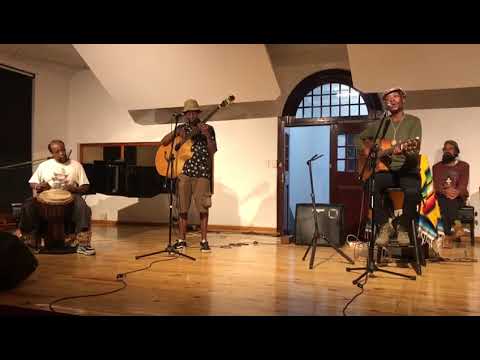 Luyolo Lenga performing Sabela with Roots Grown Deep.