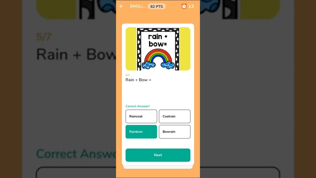 YELLOW CLASS QUIZES "COMPOUND WORDS"