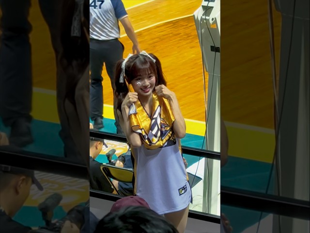 可愛的#維尼 主場首節應援片段20260419 新北中信特攻啦啦隊 #Winnie Passion Sisters Cheerleader Fancam チア • 치어리더