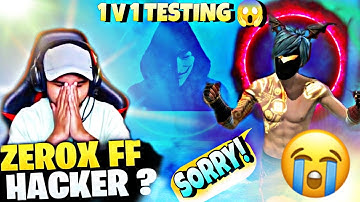 ZEROX FF🔥 USING MOVEMENT SPEED HACK 🥶 IN 1 VS 1 CAUGHT IN 🔴LIVE || @NonstopGaming_🔴LIVE REACTION
