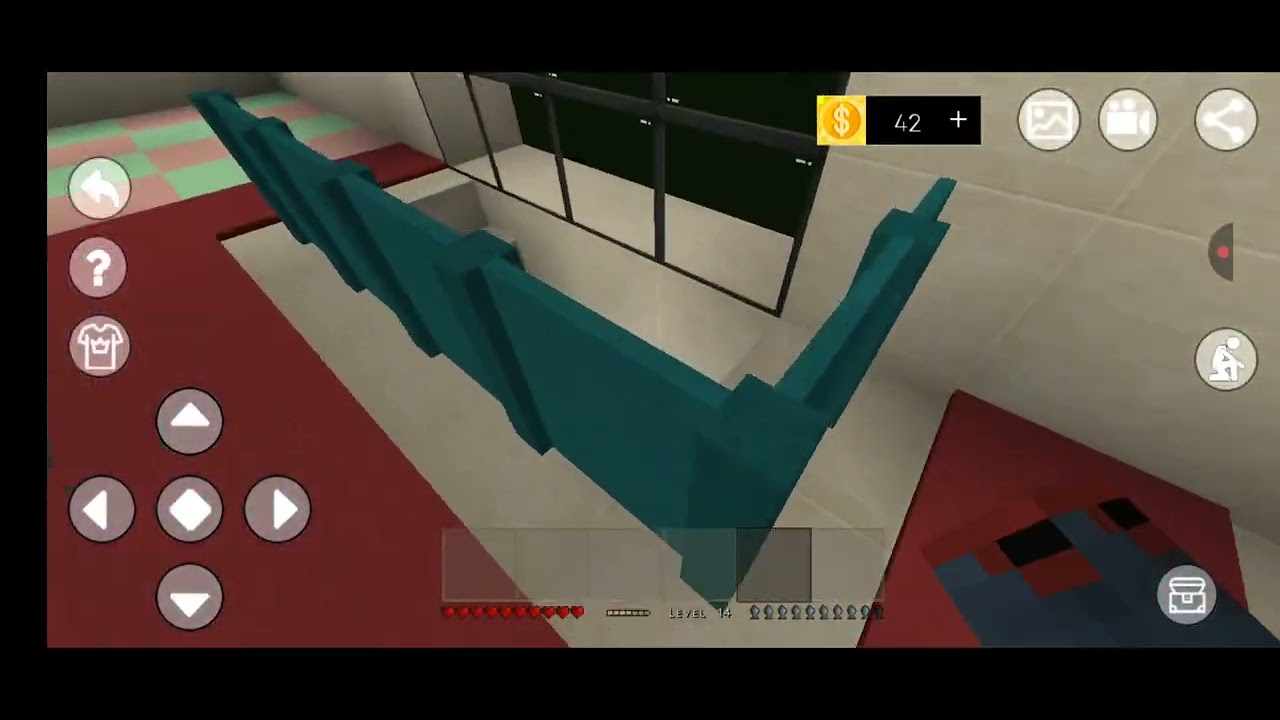 Level 4 Traping House In Minie Craft.