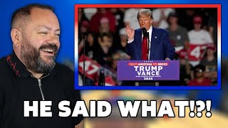 trump most insane quotes out of context REACTION | OFFICE BLOKES REACT!!