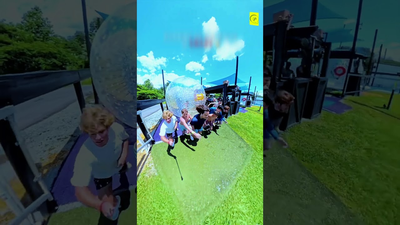 Inside a Giant Rolling Ball 😱 | Valley Zorbing Explained | Extreme Adventure Bangla