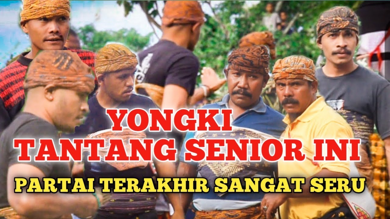 PARTAI TERAHIR PALING SERU RUGI KALAU TIDAK NONTON-BUDAYA TINJU ADAT SAGI DI KAMPUNG MASU SOA-NGADA