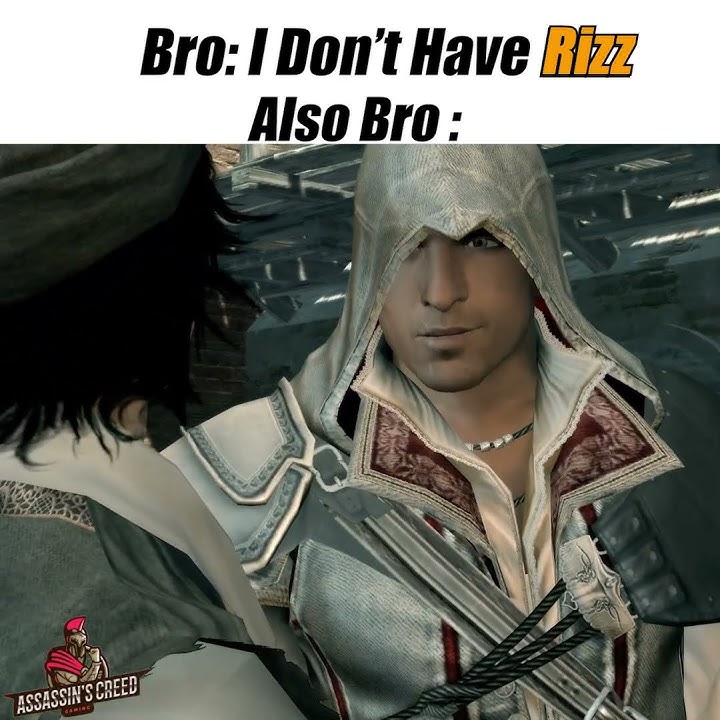 Ezio is a Rizzler🔥#assassinscreedii #assassinscreed #gaming