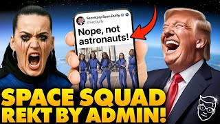 Trump Administration Goes VIRAL After TORCHING Katy Perry's Fake Space Trip: 'Not Real Astronauts…’