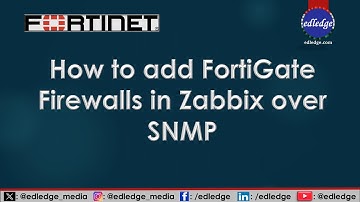 How to add FortiGate Firewalls in Zabbix over SNMP