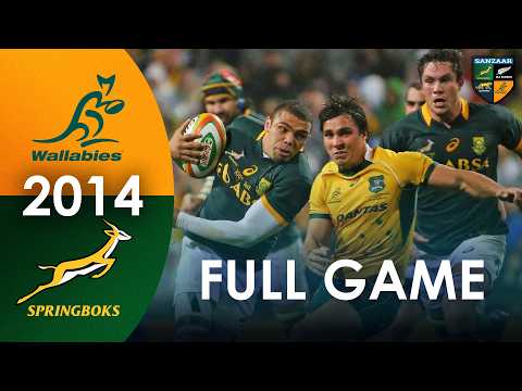 RUGBY CHAMPIONSHIP CLASSIC | 2014 Australia v South Africa | Perth