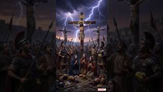 The Day Jesus Christ Forgave His Enemies on the Cross. #jesus #bible #story #cross #enemy #shorts