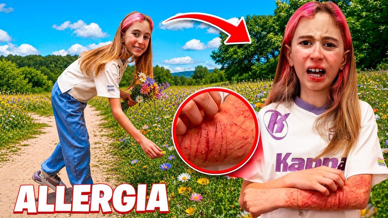 CHIAMIAMO L'AMBULANZA PERCHÈ GIORGIA HA AVUTO UNA REAZIONE ALLERGICA!