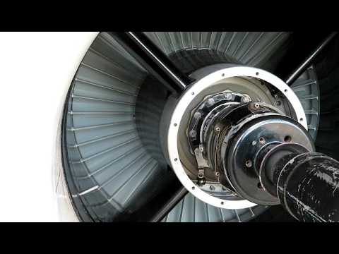 Curtiss Wright J65  Turbojet Test Run
