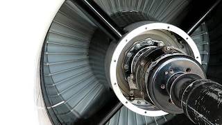 Curtiss Wright J65  Turbojet Test Run