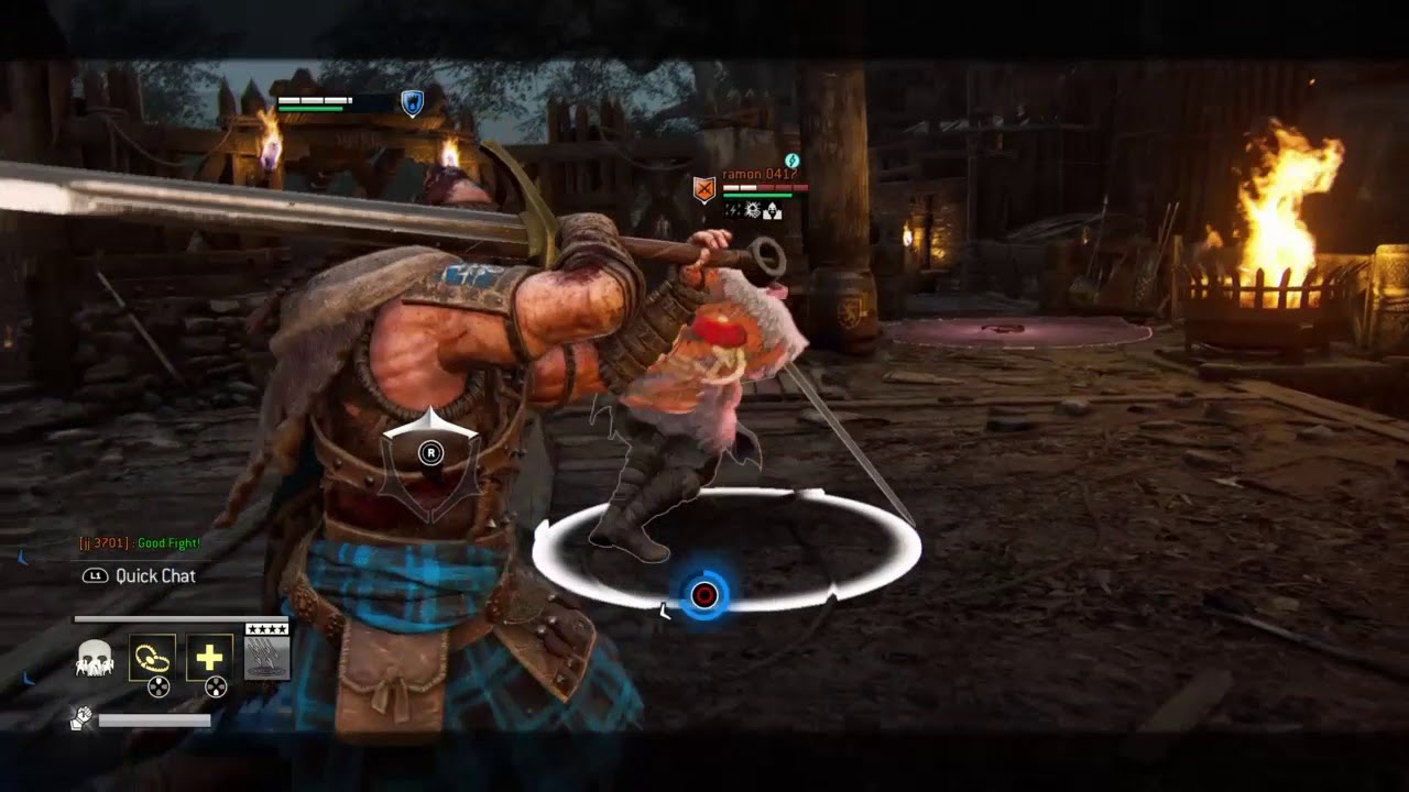 DUNMAGLASS Highlander Gameplay - For Honor Season 3