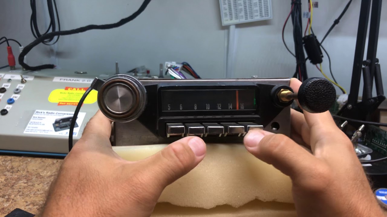AM FM AUX USB BLUETOOTH Radio Conversion