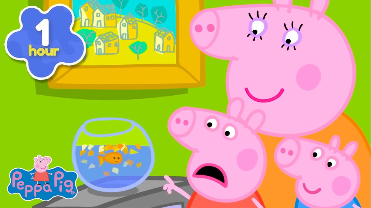 🐟Zlatna ribica Goldie ide veterinaru! | Peppa Pig Hrvatska | Crtići Za Djecu