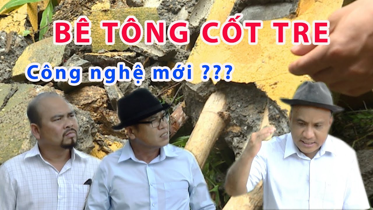 Cổng làng BÊ TÔNG CỐT TRE tiền tỷ, công nghệ 4.0 |... - youtube
