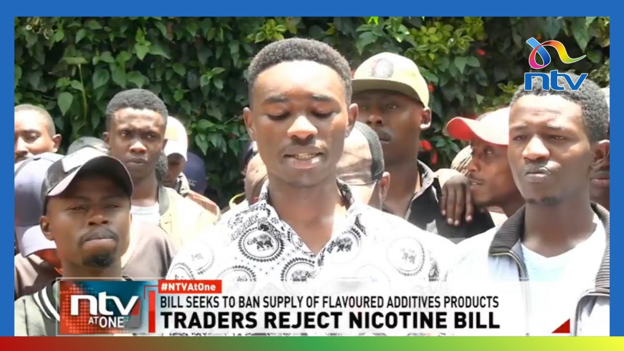 Traders in Nyeri urge senate to reject proposal seeking to ban flavours in nicotine products