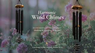 Harmonic Svaram Wind Chimes in Natural Wind | Birdsong & Grounding Ambience (Field Recording)
